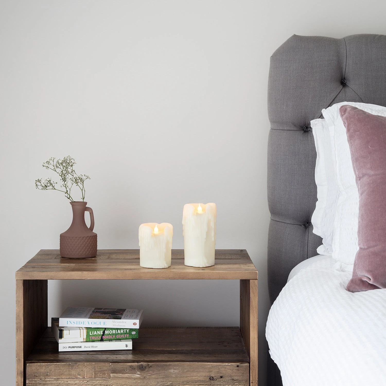 2 Bougies Cierges D’Église Effet Cire Coulante à Piles 2 2 Bougies Cierges D’Église Effet Cire Coulante à Piles – Image 2