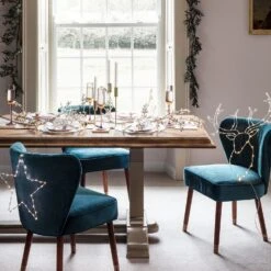 2 Chandelles à LED Ivoire 7 2 Chandelles à LED Ivoire -Boutique De Noël CA18006 2 Ivory LED Taper Candles Dining Room Table P4