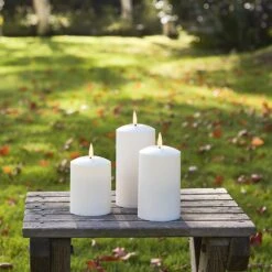 3 Bougies D'Extérieur à LED TruGlow® Avec Télécommande 29 3 Bougies D'Extérieur à LED TruGlow® Avec Télécommande -Boutique De Noël CA20004 lot 3 bougies exterieure led truglow