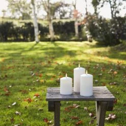 3 Bougies D'Extérieur à LED TruGlow® Avec Télécommande 32 3 Bougies D'Extérieur à LED TruGlow® Avec Télécommande -Boutique De Noël CA20004 lot 3 bougies exterieure led truglow jardin table p4