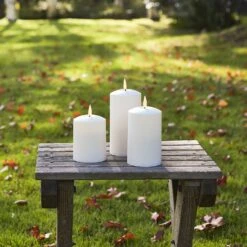 3 Bougies D'Extérieur à LED TruGlow® Avec Télécommande 33 3 Bougies D'Extérieur à LED TruGlow® Avec Télécommande -Boutique De Noël CA20004 lot 3 bougies led exterieure truglow jardin p1