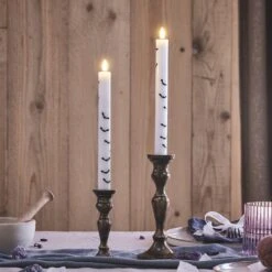 Lot De 2 Chandelles TruGlow® à Motif Chauve-souris