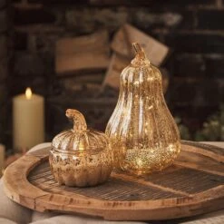 Lot De Bougie Citrouille TruGlow® Et Courge Lumineuse