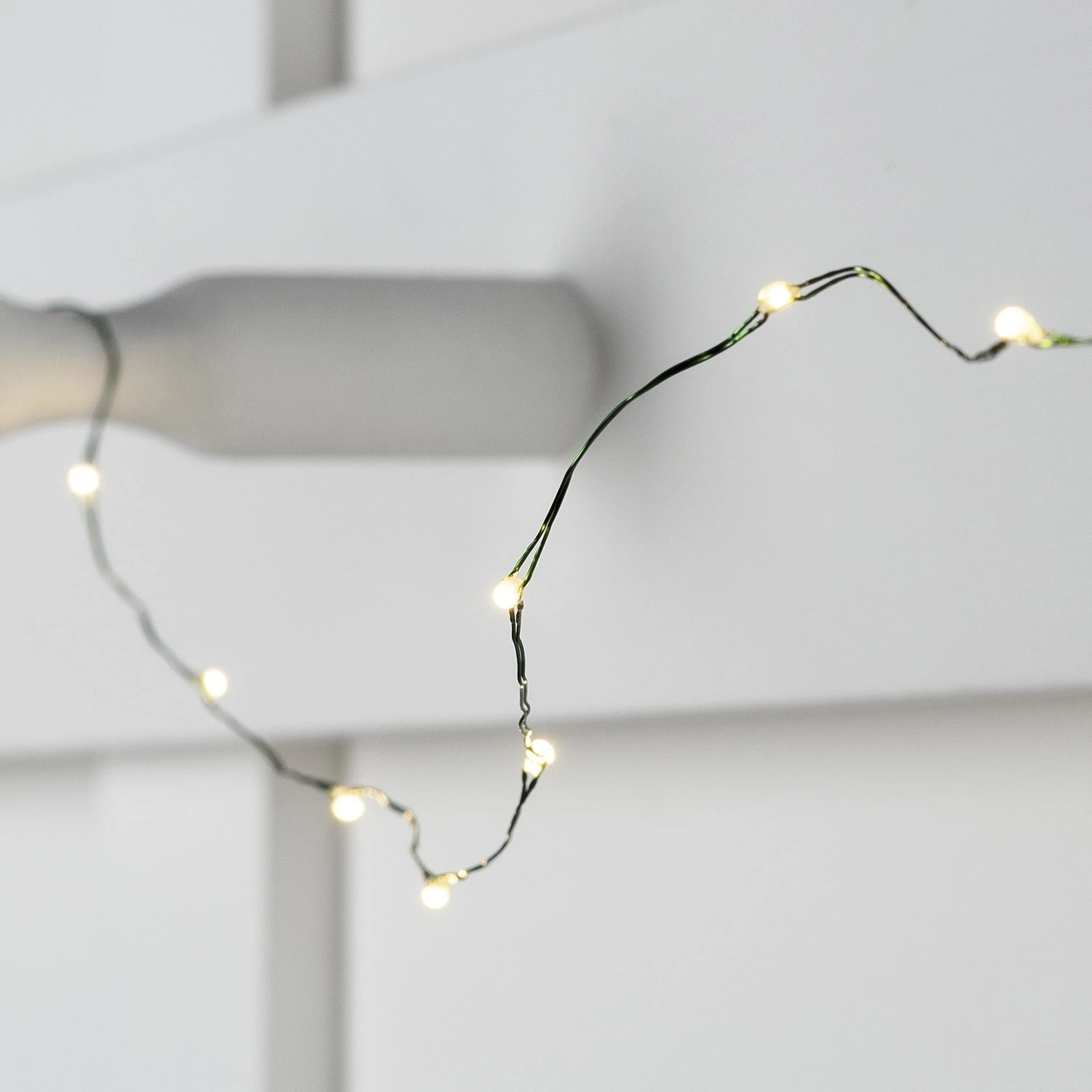 Couronne De Gui Effet Givré Pré-illuminée 3 Couronne De Gui Effet Givré Pré-illuminée – Image 3