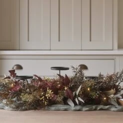 Lot De Composition Automnale Avec Trio De Porte-Bougies & 3 Bougies LED TruGlow® 15 Lot De Composition Automnale Avec Trio De Porte-Bougies & 3 Bougies LED TruGlow® -Boutique De Noël DE25006 composition automnale avec trio de porte bougies 3 1