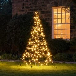 Lot De 2 Sapins De Noël Fairybell Pour Extérieur -Boutique De Noël EU L4F180378 300er LED Fairybell 2m Weihnachtsbaum Aussen P3