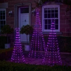 Lot De 3 Sapins De Noël Cônes Lumineux D’Extérieur Avec Fonction Changement De Couleur 29 Lot De 3 Sapins De Noël Cônes Lumineux D’Extérieur Avec Fonction Changement De Couleur -Boutique De Noël EU L4F2402038 lot de 3 sapins de noel cones lumineux d exterieur avec fonction changement de couleur 8