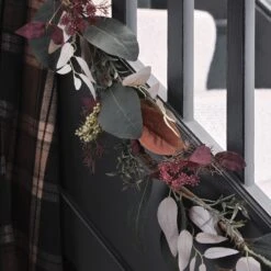 Guirlande Automne-Hiver De 1,5 M En Marron Et Vert Vieilli 5 Guirlande Automne-Hiver De 1,5 M En Marron Et Vert Vieilli -Boutique De Noël GA24004 guirlande automne hiver de 1 5 m en marron et vert vieilli