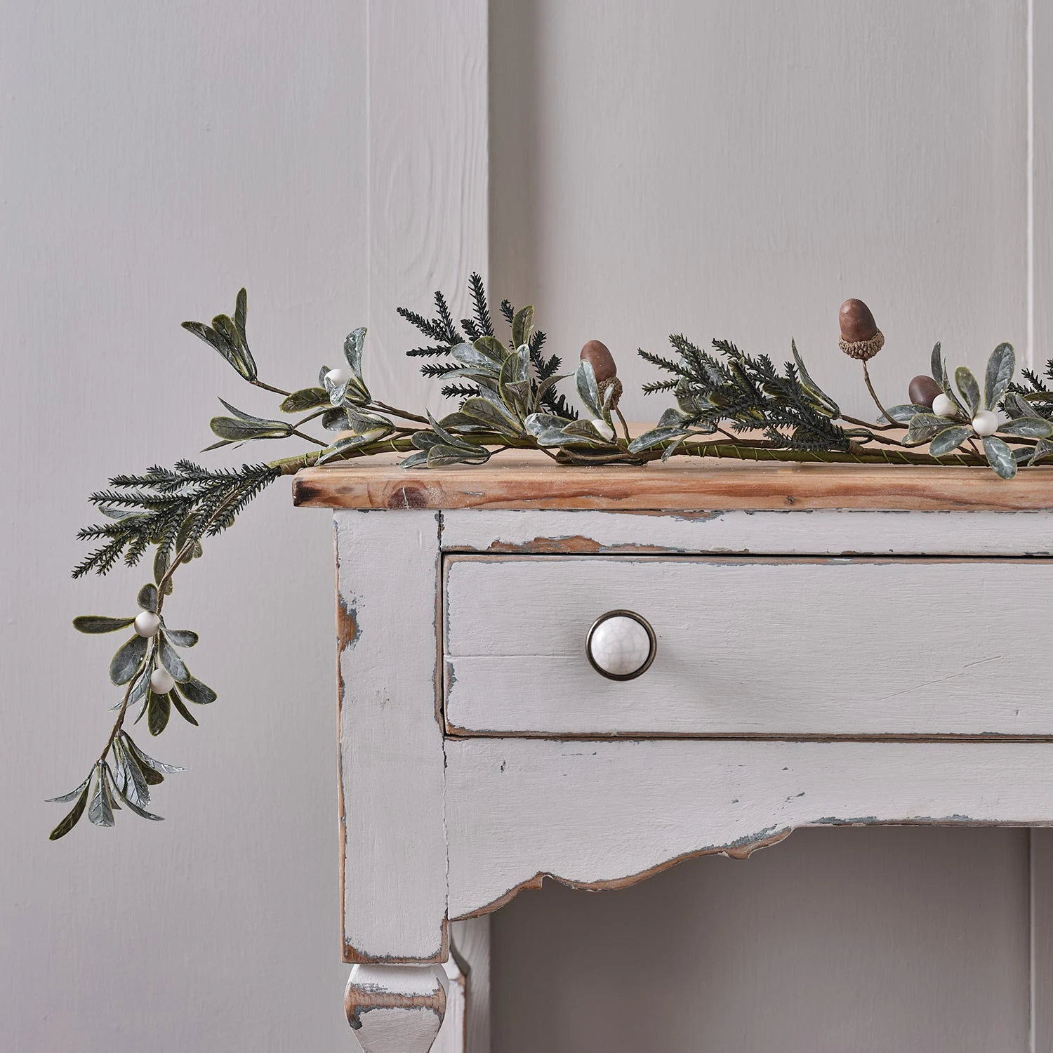 Guirlande De Noël De 1,5 M à Glands 1 Guirlande De Noël De 1,5 M à Glands