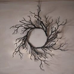 Couronne De Branches Mortes Pré-éclairée De 40 Cm Pour Halloween -Boutique De Noël HA23002 couronne de branches mortes pre eclairee de 40 cm pour halloween 2 236f0e0f 5892 4981 9c03 64c4aada8953