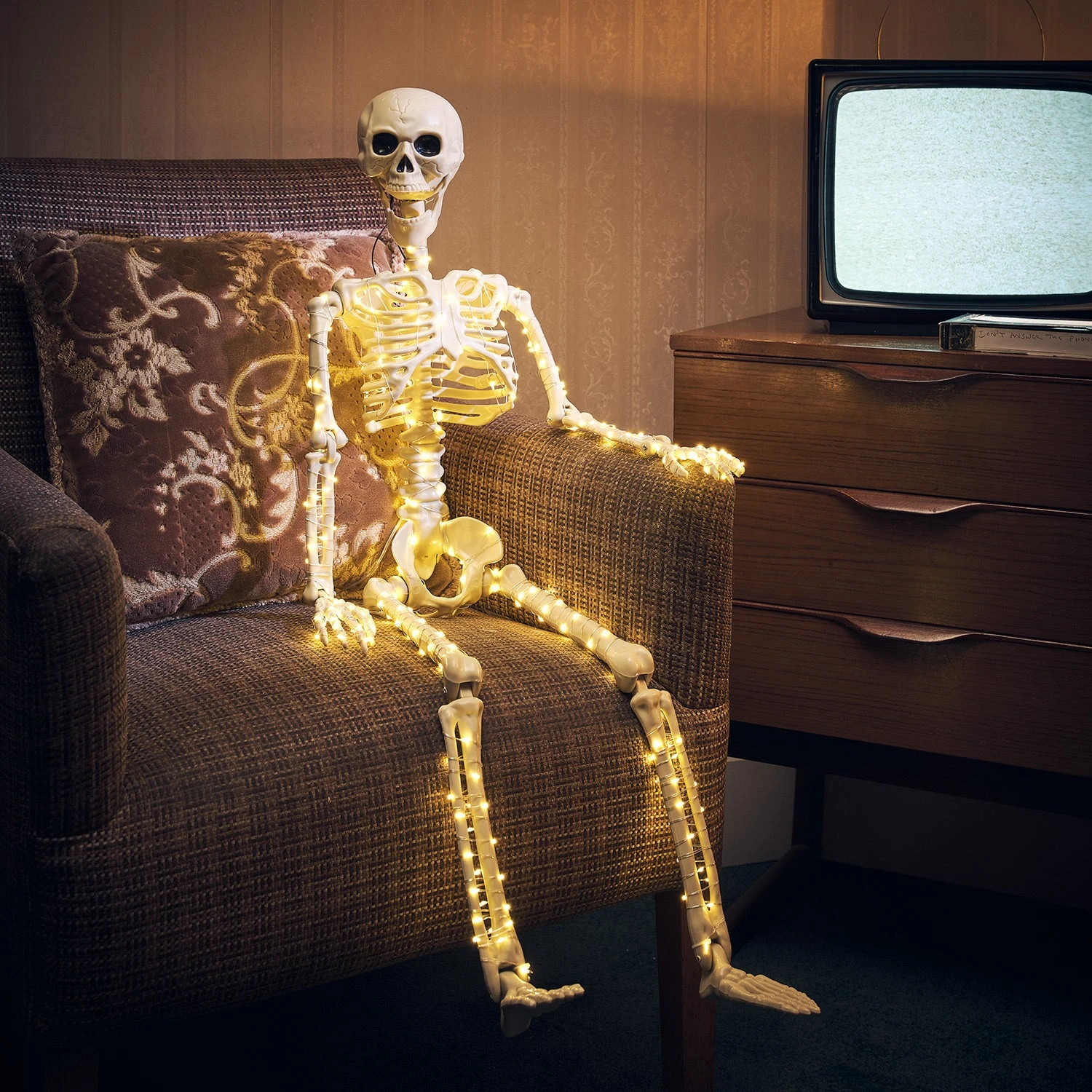 Squelette Lumineux De 90 Cm à 300 LED 1 Squelette Lumineux De 90 Cm à 300 LED