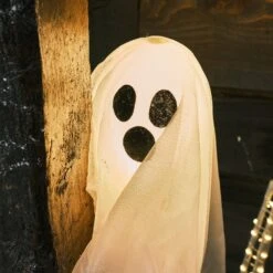 Balise Lumineuse Fantôme De 40 Cm -Boutique De Noël HA24014 balise lumineuse fantome de 40 cm