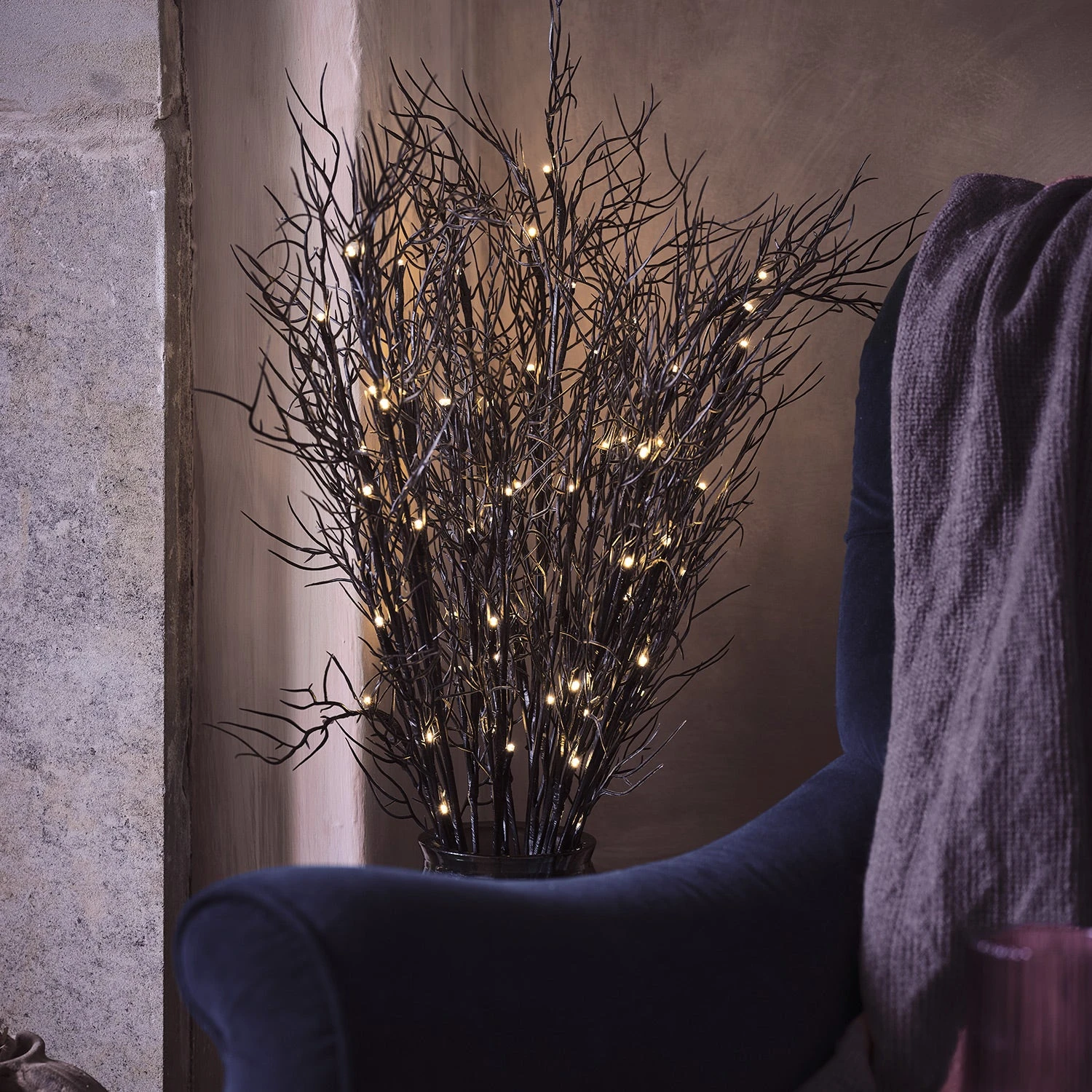 Lot De 3 Piquets Décoratifs Branches Mortes Pour Halloween 4 Lot De 3 Piquets Décoratifs Branches Mortes Pour Halloween – Image 4