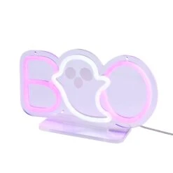 Néon BOO Pour Halloween -Boutique De Noël HA25007ON