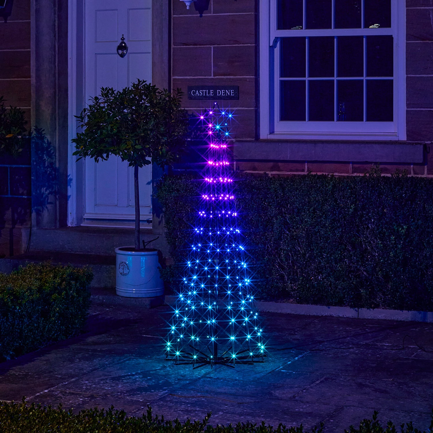 Sapin De Noël Cône Lumineux D’Extérieur De 1,5 M à Fonction Changement De Couleur 13 Sapin De Noël Cône Lumineux D’Extérieur De 1,5 M à Fonction Changement De Couleur – Image 13