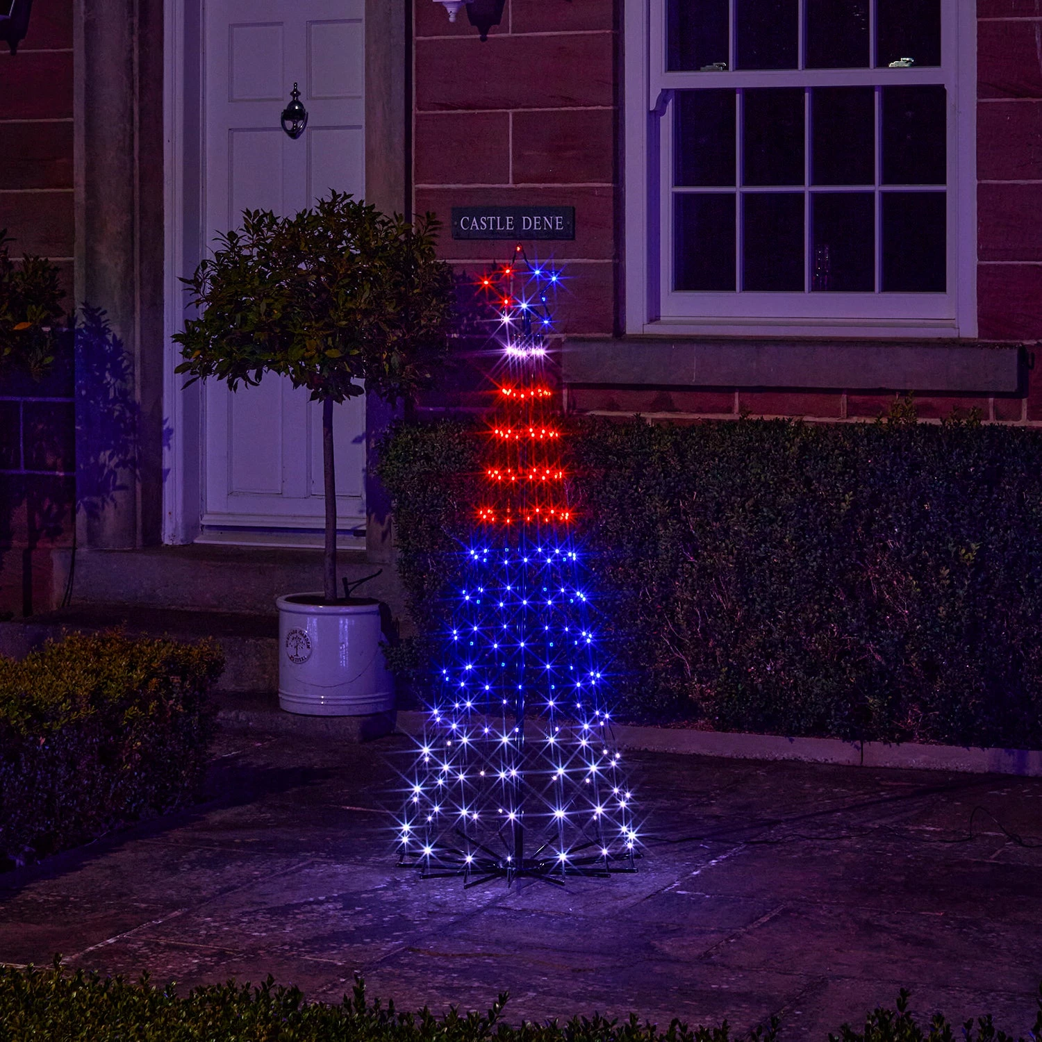 Sapin De Noël Cône Lumineux D’Extérieur De 1,5 M à Fonction Changement De Couleur 17 Sapin De Noël Cône Lumineux D’Extérieur De 1,5 M à Fonction Changement De Couleur – Image 17