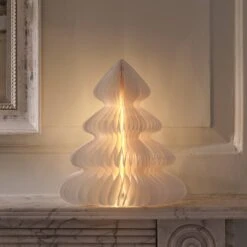 Sapin De Noël En Papier De 28 Cm 9 Sapin De Noël En Papier De 28 Cm -Boutique De Noël L4F25009 sapin de noel en papier de 28 cm 3