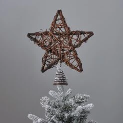 Cimier De Sapin Étoile En Rotin à Micro-LED 5 Cimier De Sapin Étoile En Rotin à Micro-LED -Boutique De Noël L4F25018 cimier de sapin etoile en rotin a micro led 2