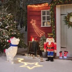 Lot De 5 Écureuils Lumineux En Acrylique 7 Lot De 5 Écureuils Lumineux En Acrylique -Boutique De Noël L4F25029 lot de 5 ecureuils en acrylique 4