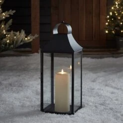 Lanterne De Jardin Albury De 45 Cm Avec Bougie TruGlow® 9 Lanterne De Jardin Albury De 45 Cm Avec Bougie TruGlow® -Boutique De Noël LA22008 Lanterne de Jardin Albury de 45 cm avec Bougie TruGlow noel