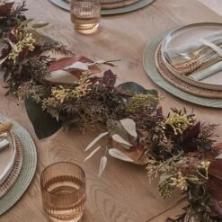 Guirlande Automne-Hiver Pré-éclairée De 2 M 15 Guirlande Automne-Hiver Pré-éclairée De 2 M -Boutique De Noël LL GA25008 guirlande automne hiver pre eclairee de 2 m 6