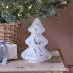 Sapin De Noël Lumineux En Verre -Boutique De Noël LL24032 sapin de noel lumineux en verre OFF