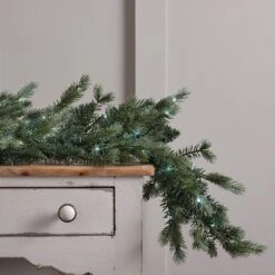 Guirlande De Noël Pré-éclairée De 1,5 M à LED Bicolores 17 Guirlande De Noël Pré-éclairée De 1,5 M à LED Bicolores -Boutique De Noël LL24043 guirlande de noel pre eclairee de 1 5 m a led bicolores 3