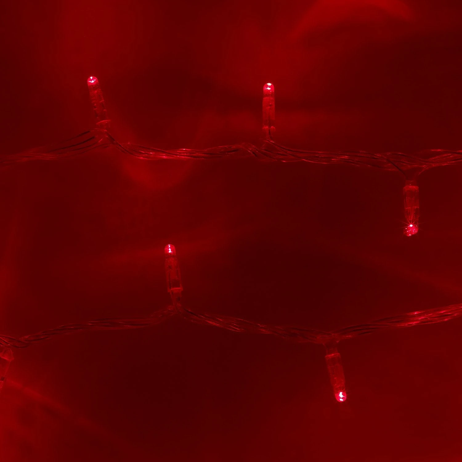 Guirlande Lumineuse Core Connect 50m 500 LED Rouge Câble Transparent Raccordable 2 Guirlande Lumineuse Core Connect 50m 500 LED Rouge Câble Transparent Raccordable – Image 2