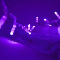 Guirlande Lumineuse Core Connect 10m 100 LED Violette Câble Transparent Raccordable 17 Guirlande Lumineuse Core Connect 10m 100 LED Violette Câble Transparent Raccordable -Boutique De Noël ML100UVC Ultra Violet LED Halloween Fairy Lights P7