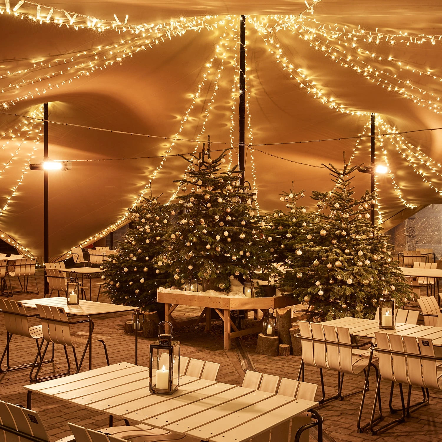 Guirlande Lumineuse Core Connect 20m 200 LED Blanc Chaud Câble Transparent Raccordable 2 Guirlande Lumineuse Core Connect 20m 200 LED Blanc Chaud Câble Transparent Raccordable – Image 2