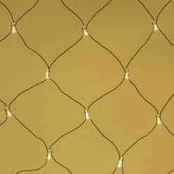 Filet Lumineux Core Connect 2m X 2m 140 LED Blanc Chaud Câble Vert Raccordable 13 Filet Lumineux Core Connect 2m X 2m 140 LED Blanc Chaud Câble Vert Raccordable -Boutique De Noël ML140YWG Warm White LED Net Light P6