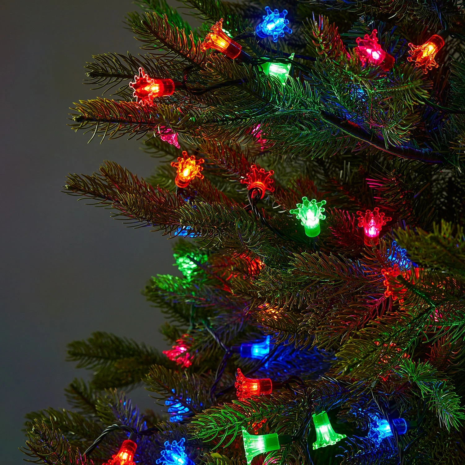 Guirlande Lumineuse Sapin Rétro Raccordable à 150 LED Multicolores 1 Guirlande Lumineuse Sapin Rétro Raccordable à 150 LED Multicolores