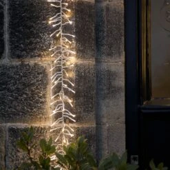 Guirlande Lumineuse En Grappe De 5 M, à LED Bicolores -Boutique De Noël PL24046EU guirlande lumineuse en grappe de 5 m a led bicolores 4