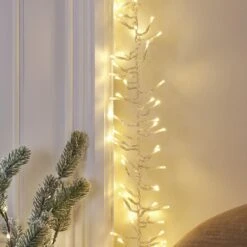 Guirlande Lumineuse En Grappe De 5 M, à LED Bicolores -Boutique De Noël PL24046EU guirlande lumineuse en grappe de 5 m a led bicolores 5