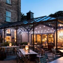 Guirlande Guinguette Pro Connect 10m 20 LED Blanche Câble Noir Raccordable 6 Guirlande Guinguette Pro Connect 10m 20 LED Blanche Câble Noir Raccordable -Boutique De Noël PR10WG Guirlande Guinguette a LED Blanche Restaurant Ete P4 02d2e0a5 9c3f 406c 8f87 243c9606d83c