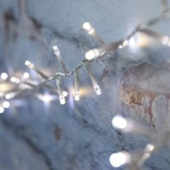 Guirlande Lumineuse Solaire à 360 LED Bicolores Sur Câble Transparent -Boutique De Noël SL24037 Guirlande Lumineuse Solaire a 360 LED Bicolores sur Cable Transparent 6