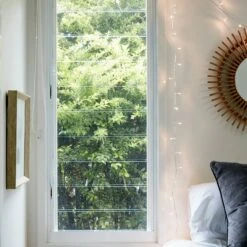 Guirlande Lumineuse Intérieure 100 LED Blanc Chaud, 8m 11 Guirlande Lumineuse Intérieure 100 LED Blanc Chaud, 8m -Boutique De Noël SLF 100 YWC EURO LED Lichterkette warmwei C3 9F serenty schlafzimmer P3