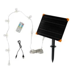 Cerf Solaire De Noël à LED Bicolore Studley En Rotin 2 M 10 Cerf Solaire De Noël à LED Bicolore Studley En Rotin 2 M -Boutique De Noël SLXX24VDUAL panneau solaire pour rennes lumineux de 24v a led bicolores 5