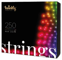 Guirlande Lumineuse Connectée Twinkly De 20m Avec 250 LED Multicolores 13 Guirlande Lumineuse Connectée Twinkly De 20m Avec 250 LED Multicolores -Boutique De Noël TW20003 Guirlandes lumineuses connectee Twinkly RGB packaging