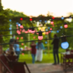 Guinguette Guinguette Multicolores Twinkly De 20m Avec 40 LED Contrôlables Par Smartphone 10 Guinguette Guinguette Multicolores Twinkly De 20m Avec 40 LED Contrôlables Par Smartphone -Boutique De Noël TW22004EU guinguette guinguette multicolores twinkly de 20m avec 40 led controlables par smartphone 2