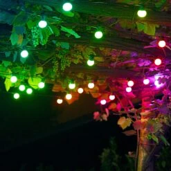 Guinguette Guinguette Multicolores Twinkly De 20m Avec 40 LED Contrôlables Par Smartphone 12 Guinguette Guinguette Multicolores Twinkly De 20m Avec 40 LED Contrôlables Par Smartphone -Boutique De Noël TW22004EU guinguette guinguette multicolores twinkly de 20m avec 40 led controlables par smartphone 3