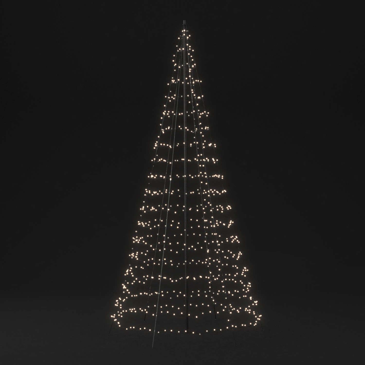 Sapin De Noël Connecté Twinkly De 2 Mètres Pour Extérieur Avec 300 LED 3 Sapin De Noël Connecté Twinkly De 2 Mètres Pour Extérieur Avec 300 LED – Image 3
