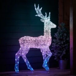 Renne De Noël Lumineux Connecté Twinkly De 1,2 M 17 Renne De Noël Lumineux Connecté Twinkly De 1,2 M -Boutique De Noël TWXX2301EU cerf de noel lumineux connecte twinkly 6