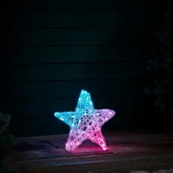 Petite Étoile Lumineuse Twinkly En Acrylique De 35 Cm 12 Petite Étoile Lumineuse Twinkly En Acrylique De 35 Cm -Boutique De Noël TWXX2305EU petite etoile lumineuse twinkly en acrylique 3