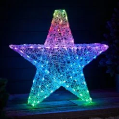 Grande Étoile Lumineuse Twinkly En Acrylique De 82 Cm 11 Grande Étoile Lumineuse Twinkly En Acrylique De 82 Cm -Boutique De Noël TWXX2307EU grande etoile lumineuse twinkly en acrylique 2