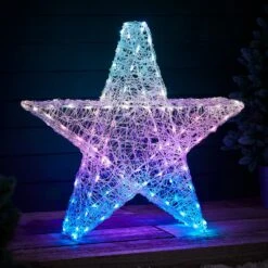 Grande Étoile Lumineuse Twinkly En Acrylique De 82 Cm 15 Grande Étoile Lumineuse Twinkly En Acrylique De 82 Cm -Boutique De Noël TWXX2307EU grande etoile lumineuse twinkly en acrylique 6