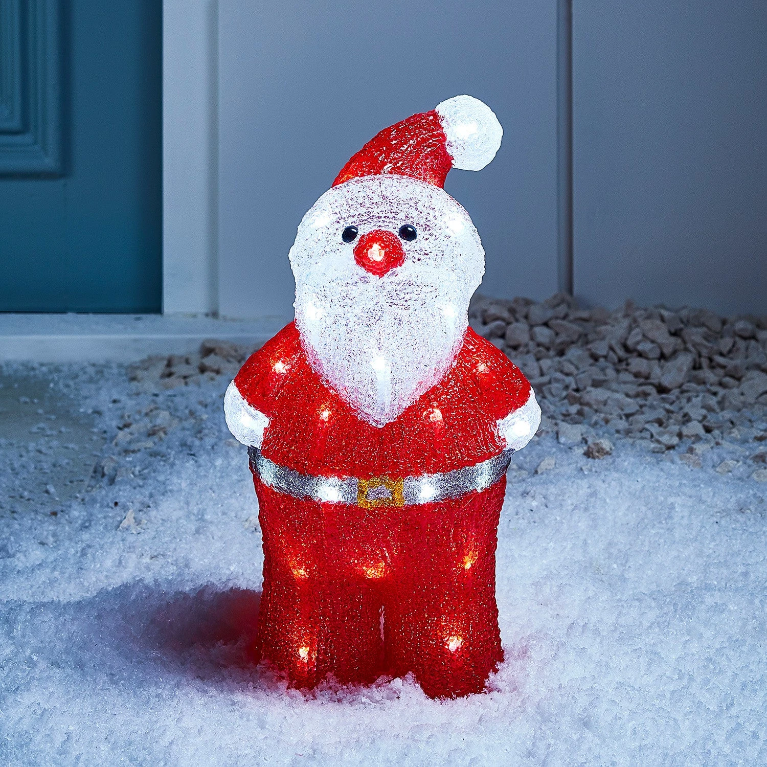 Père Noël Lumineux LED De Noël Acrylique 1 Père Noël Lumineux LED De Noël Acrylique