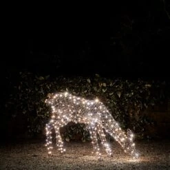 Biche Solaire De Noël à LED Bicolore Studley En Rotin 1 M 8 Biche Solaire De Noël à LED Bicolore Studley En Rotin 1 M -Boutique De Noël XX2212 biche en rotin de 1m renne de noel lumineux 2 en 1 studley 1