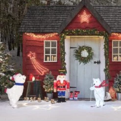 Décoration Lumineuse D’Extérieur à Piles Casse-Noisette 7 Décoration Lumineuse D’Extérieur à Piles Casse-Noisette -Boutique De Noël XX25011 decoration lumineuse d exterieur a piles casse noisette 3