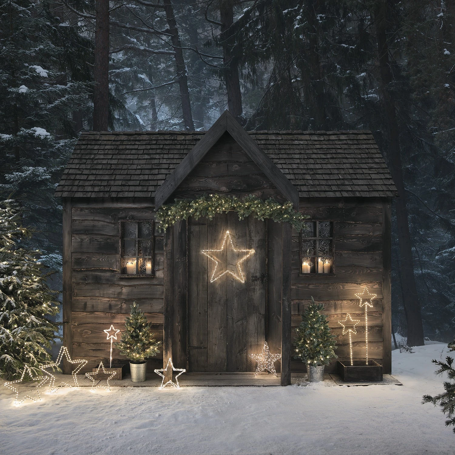 Étoile Lumineuse De 60 Cm En Acrylique, à Suspendre 3 Étoile Lumineuse De 60 Cm En Acrylique, à Suspendre – Image 3